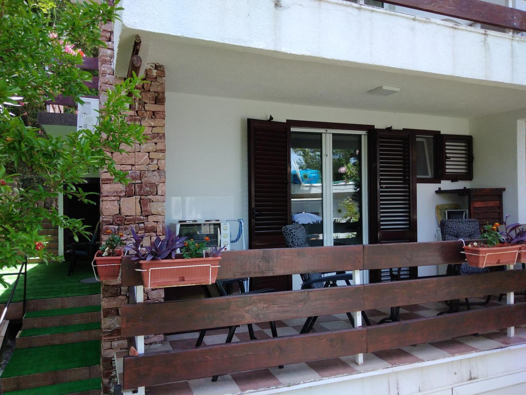 Bg Apartman Sutomore Kültér fotó